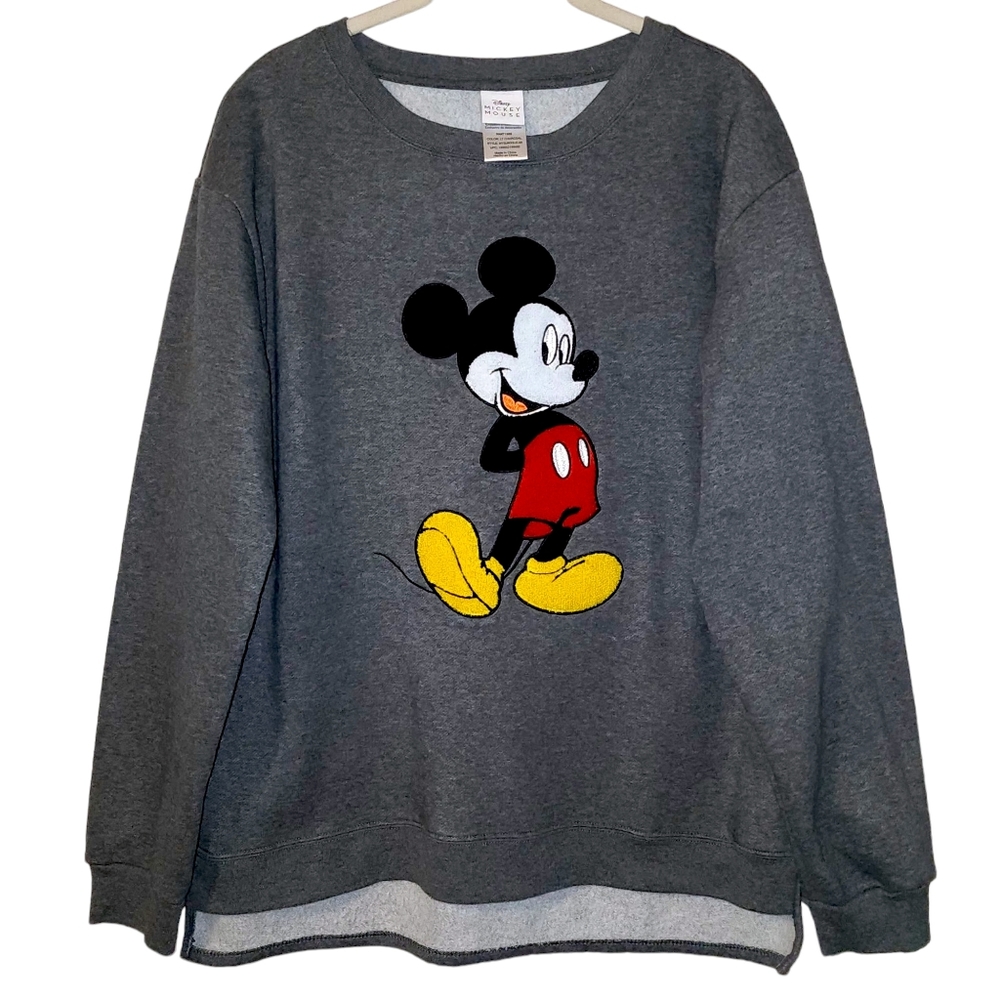 Mickey Mouse High-Low Pull-Over Sweater